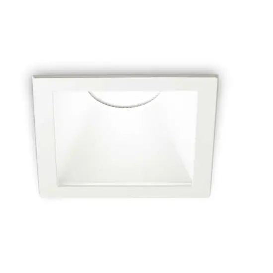 Offerta Del Giorno Game trim square 11w 3000k ip65 quadrato ideal lux faretto incasso per bagno bianco