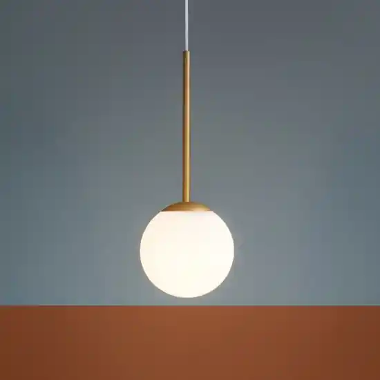 Ultima Occasione So jewel ondaluce lampada a sospensione oro sfera vetro
