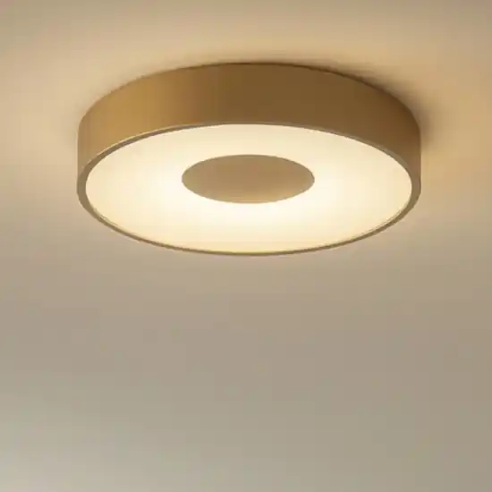 Plafoniera led 56w 2700k a 5000k rotonda oro con telecomando dimmerabile Prezzo Basso