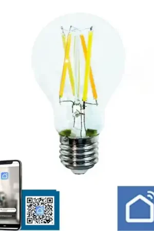Lampadina led e27 6,5w 806lm life vetro 2700k-6500k bluetooth dimmerabile Affare