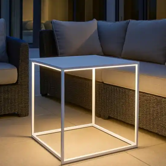 Vendita Finale Ideal lux ipotesi pt h50 lampada da esterno bianca led 16w 3000k ip44