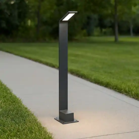 Agos pt h80 3000k ideal lux lampione da esterno nero Soddisfatti O Rimborsati