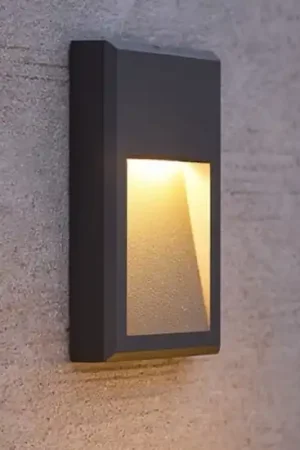 Vendita Finale Febe-2 ap segnapasso led 6w 4000k da esterno ideal lux ip65 antracite