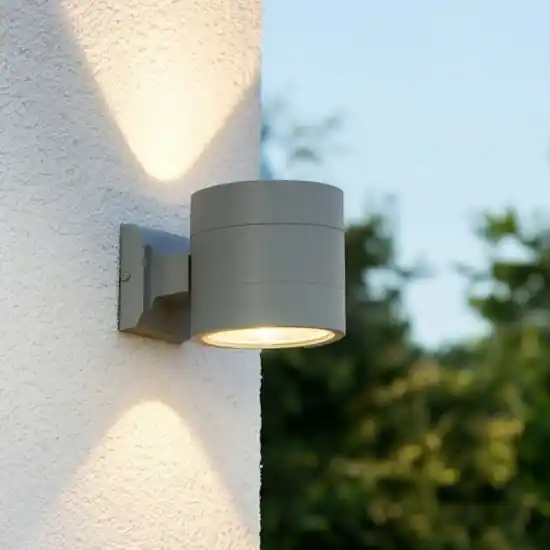 Snif ap1 round applique da esterno ideal lux grigio ip54 Ordina Subito