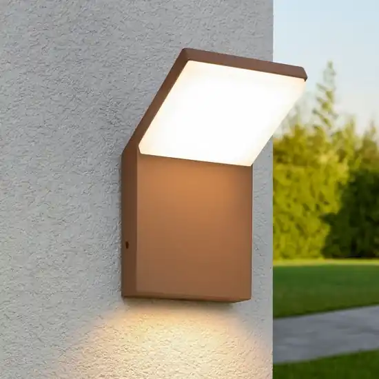 Offerta Limitata Ideal lux style ap 3000k applique da esterno marrone