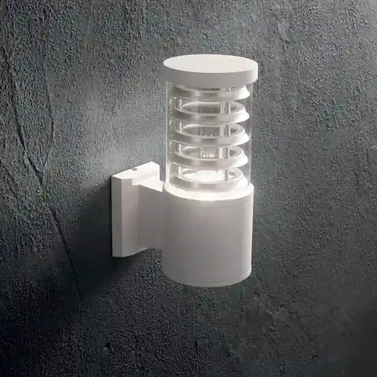 Ideal lux tronco ap1 applique da esterno bianca ip44 Offerta Speciale