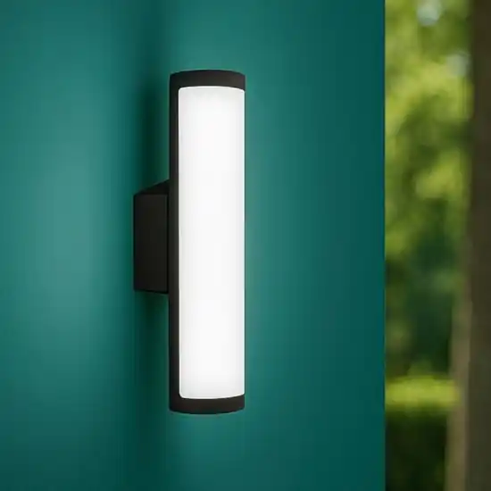 Promozione Ideal lux etere ap 3000k applique da esterno nero ip44