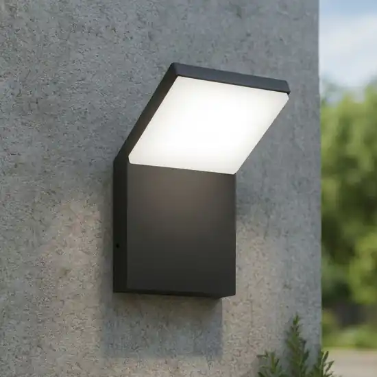 Esclusivo Ideal lux style ap 3000k applique nera da esterno design