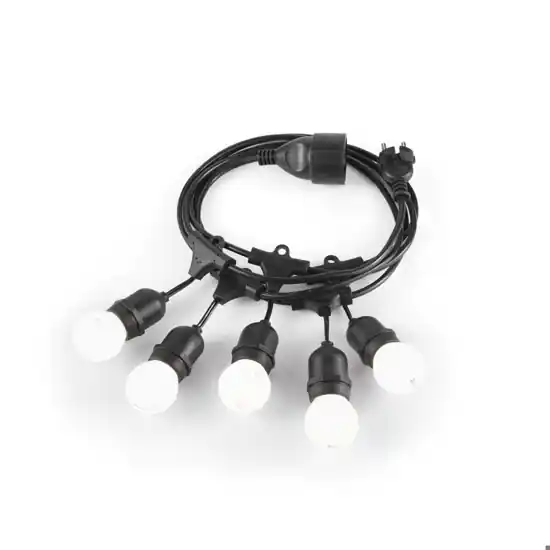 Ideal lux fiesta sp5 filo cavo con portalampada per esterno Ultima Occasione