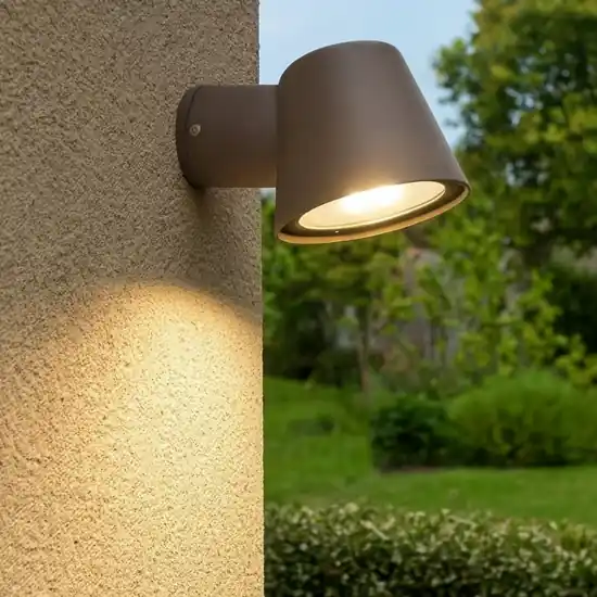 Offerta Speciale Gas ap1 ideal lux applique per esterno ip43 marrone coffee orientabile