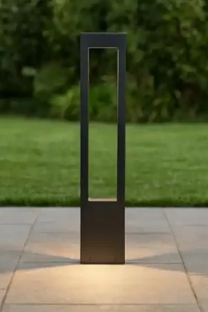 Vega pt1 lampione nero per esterno ideal lux Ultimissimo Modello