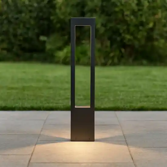 Vega pt1 lampione nero per esterno ideal lux Ultimissimo Modello
