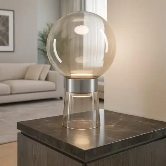 Vendita Finale Lampada da tavolo in vetro miloox jotto design moderna