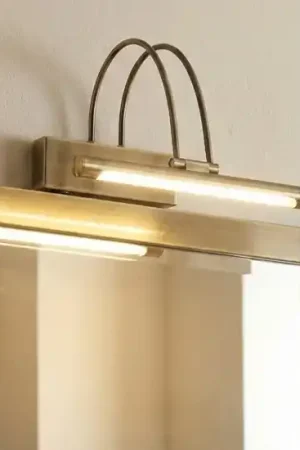 Applique bagno moderno brunito ideal lux bow ap d26 Promo Stagionale