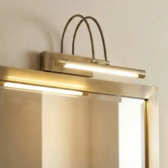 Applique bagno moderno brunito ideal lux bow ap d26 Promo Stagionale
