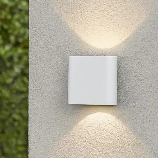 Applique da esterno 5w 3000k moderna bianca anti corrosione Economico
