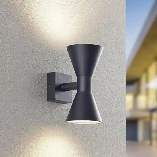 Prezzo Scontato Applique da esterno design antracite moderna