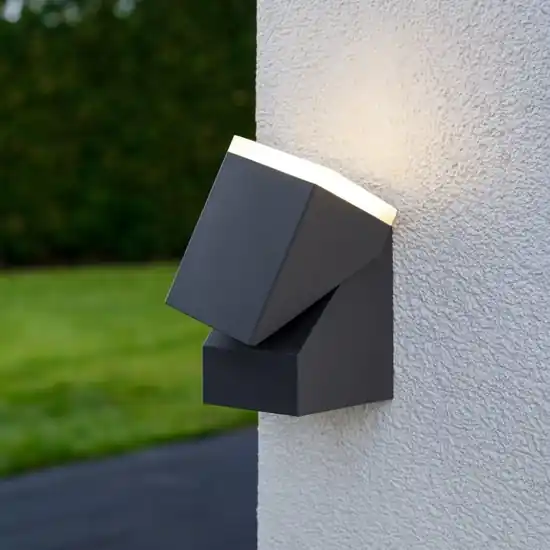 Applique antracite da esterno orientabile led 3000k ip54 anti corrosione Prezzo Basso