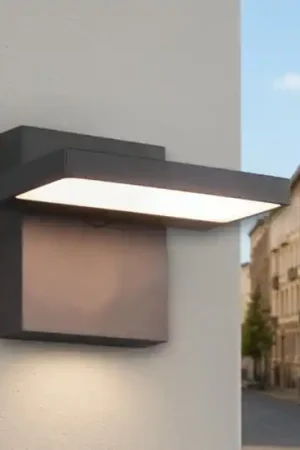 Ultime Pezzi Applique da esterno orientabile antracite led 3000k moderna anti corrosione