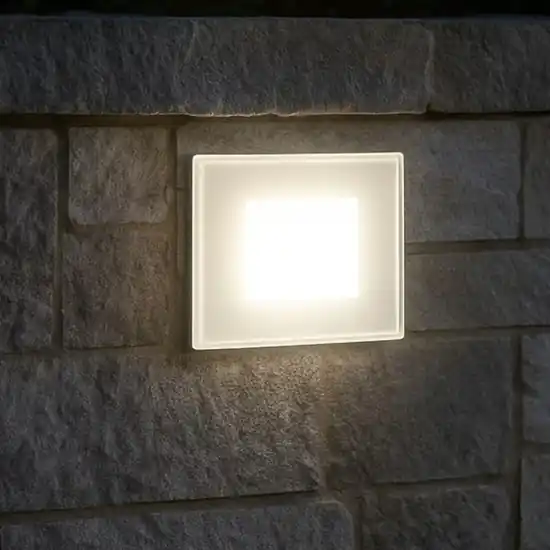Life segnapasso da incasso di vetro led 3000k 4000k 5000k ip65 Pagamento Sicuro