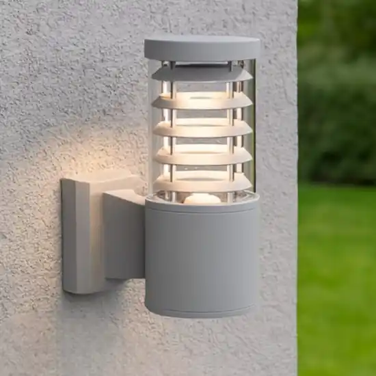 Vendita Finale Tronco ap1 applique per esterno grigio ip44 ideal lux