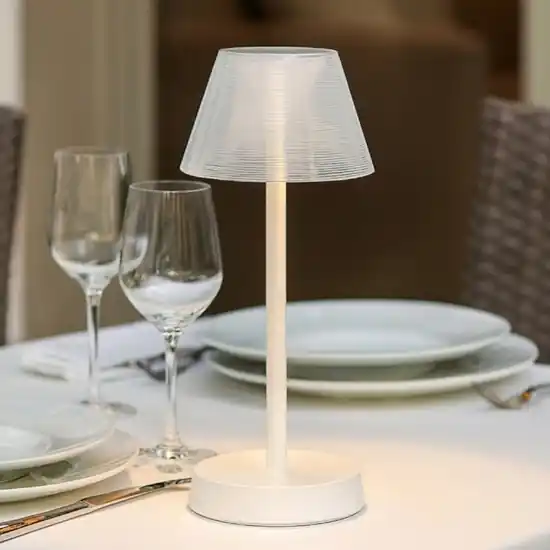 Subito Disponibile Lolita tl lampada da tavolino da esterno bianca led 3000k senza fili ideal lux