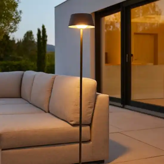 Compra Adesso Pure pt ideal lux piantana per esterno nera portatile