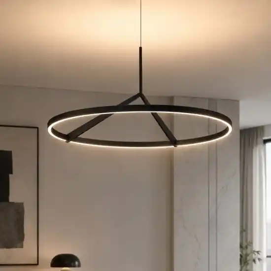 Lampadario moderno meridiana bronzo led 51w 3000k 4000k vivida Ultimissimo Modello