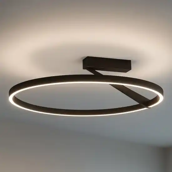 Ultima Occasione Grande plafoniera bronzo vivida meridiana led 44w 3000k 4000k