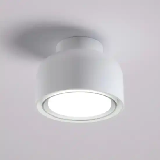 Applique lampada da parete bottone bianco moderna vivida Offerta Lampo
