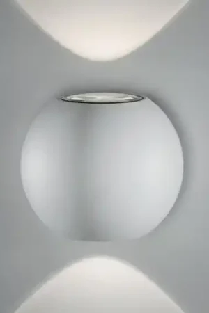Applique led sfera bianca biemissione 3w 3000k 4000k dimmerabile vivida sky fall Must-Have