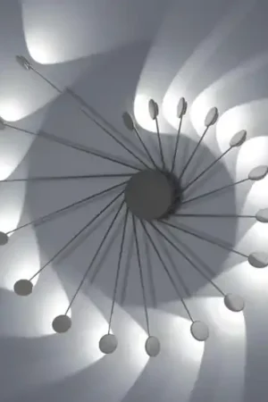 Vivida helix plafoniera moderna 36w 3000k titanio orientabile Miglior Prezzo