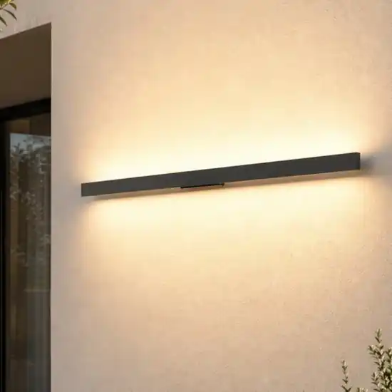 Applique da esterno led 23w 3000k ideal lux antracite linea ap d144 Compra Adesso