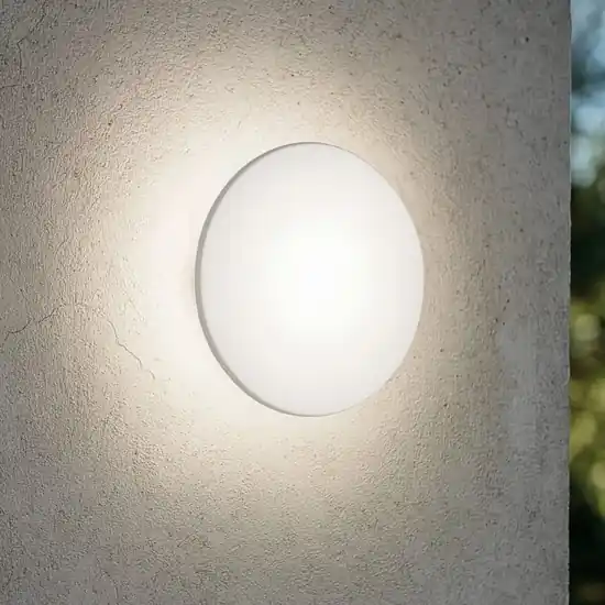Applique da esterno punto ap d18 ideal lux bianco led 9w 3000k Saldi