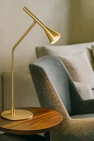Vendita Finale Diesis tl lampada da tavolo led 3000k orientabile ottone