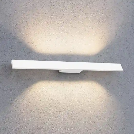 Linea ap d104 ideal lux applique da esterno bianca led 20w 3000k Promo Stagionale