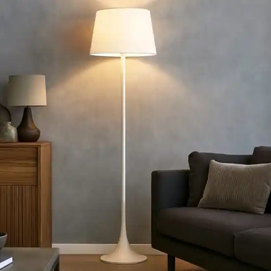 Di Tendenza London pt1 ideal lux piantana per salotto bianca