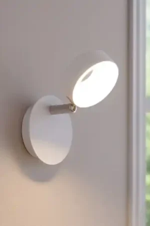 Ultimissimo Modello Oby ap1 ideal lux applique design led 6w 3000 bianca orientabile