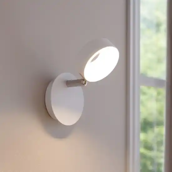 Ultimissimo Modello Oby ap1 ideal lux applique design led 6w 3000 bianca orientabile