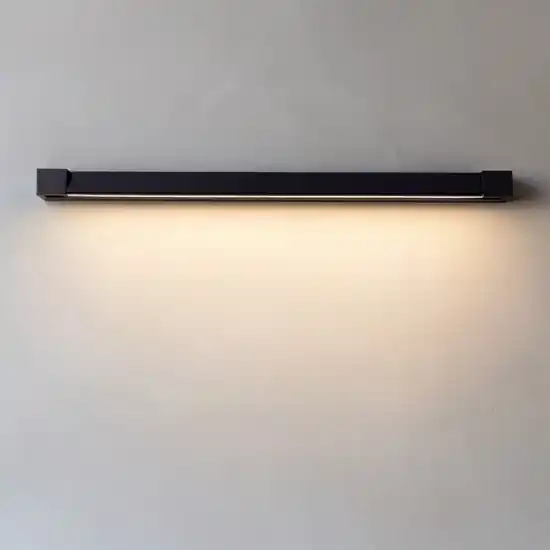 Applique led 24w 3000k balance ap d90 nera orientabile ideal lux Popolare