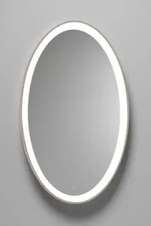 Affare Specchio ovale da parete sabbia vivida lifering touch led 28w 3000k