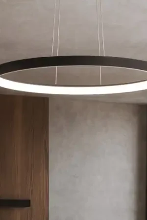 Vivida lifering-o lampadario ovale bronzo led 40w 3000k 4000k Offerta