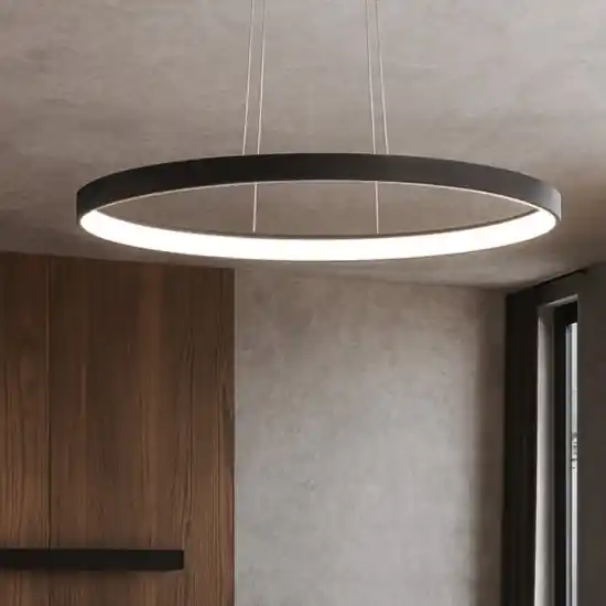 Vivida lifering-o lampadario ovale bronzo led 40w 3000k 4000k Offerta