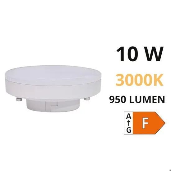 Life lampadina gx53 10w led 3000k 950lm ottica 120 Direttamente Dal Produttore