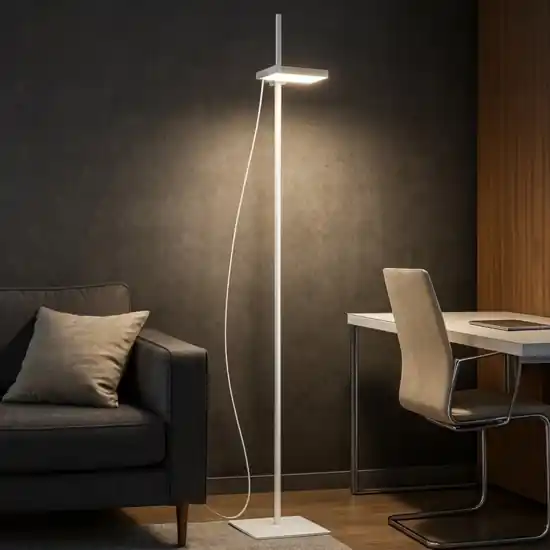 Nuova Collezione Piantana lift pt ideal lux led 17w 3000k orientabile bianca