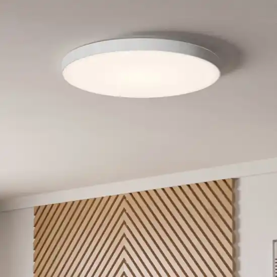 Plafoniera led dimmerabile bianca 36w da 2700k a 6500k eglo zubieta Quantità Limitata