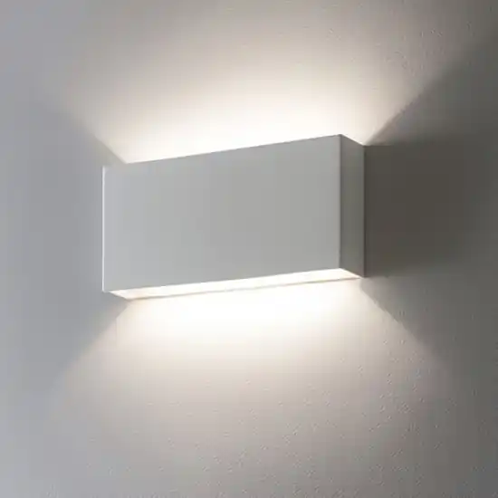 Isyluce applique led moderna 12w 3000k rettangolare bianco Novità