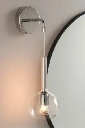 Applique per bagni pendente sospesa vetro trasparente Offerta