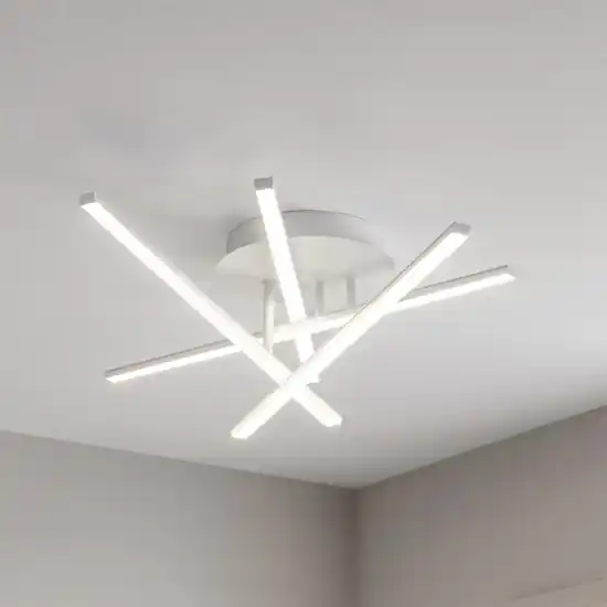 Prezzo Scontato Plafoniera bianca led 3000k tullia gea luce moderna