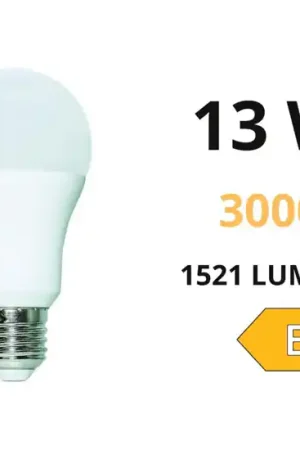 Life lampadina e27 13w 3000k 1521lm 290 goccia 39.920315c30 Non Perdere